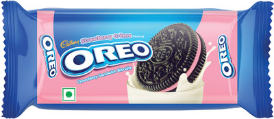 Cadbury Oreo Strawberry Flavour Cream Sandwich Biscuit(38.75 g)