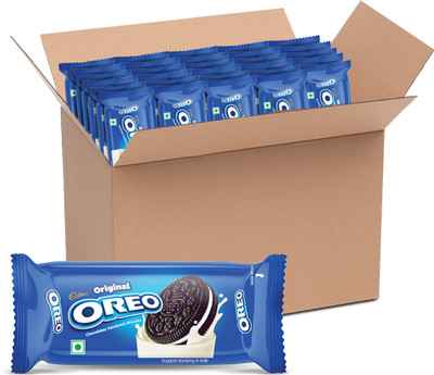 Cadbury Oreo Biscuit Vanilla Flavour Cream Sandwich Biscuit(30 x 43.75 g)