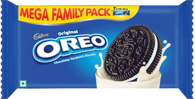 Cadbury Oreo Vanilla Flavour Cream Sandwich Biscuit(813.75 g)