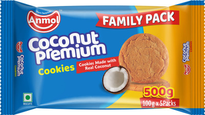 Anmol Coconut Premium Cookies Biscuit(500 g)