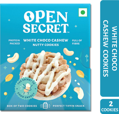 OPEN SECRET 2 White Choco Cashew Cookies Biscuit(25 g)
