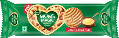 Sunfeast Mom's Magic Cashew & Almond Ghee Roasted Nuts Cookies Biscuit(116 g)
