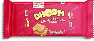 SOBISCO Dhoom Delicious Butter Biscuits Makhhan ka swad Kalonji ke sath Sweet & Salty(150 g, Pack of 20)