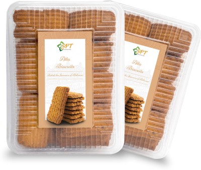 Shree Parshwa Traders Atta Biscuits 800Gm (400Gm Pack of 2) Oats, Ghee, Choco, Coconut Atta Biscuits Sweet & Salty Biscuit(2 x 400 g)