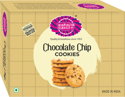 KARACHI BAKERY Choco Chip Cookies Biscuit(400 g)
