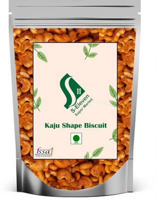 S Eleven Super Market Kaju Shape Biscuits for Chai & Coffee Time/Butter Kaju Shape Biscuits Cookies Cookies Biscuit(500 g)