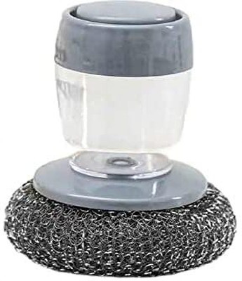 DIKPULGROUP Soap Dispensing Palm Brush 10 ml Liquid Dispenser(Multicolor)