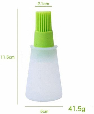 FIVANIO SiliconFIVANIO Oil Bottle Silicone Round Pastry Brush(Pack of 1)