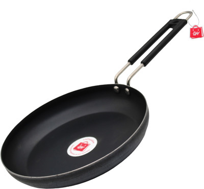 LAZYwindow Traditional Iron Fry Pan with Grip type Handle + Superise Gift Induction Bottom Cookware Set(Iron, 1 - Piece)