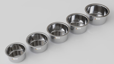 Vigneshgenix Induction Bottom Cookware Set(Stainless Steel, 5 - Piece)