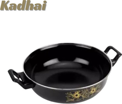 cookpro Karahi _Without_Lid__0000__..,, Induction Bottom Non-Stick Coated Cookware Set(Cast Iron, 1 - Piece)