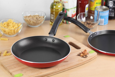 Pigeon Duo pack 2 PCS Gift Set Non-Stick Coated Cookware Set(PTFE (Non-stick), 2 - Piece)