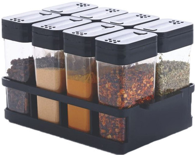 DCP ENTERPRISE Plastic Grocery Container  - 125 ml(Pack of 8, Multicolor)