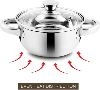 NARV Cookware Set(Stainless Steel, 1 - Piece)