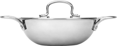 LIMETRO STEEL Induction Bottom Cookware Set(Stainless Steel, 1 - Piece)