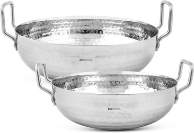 Airsteel Induction Bottom Cookware Set(Stainless Steel, 2 - Piece)