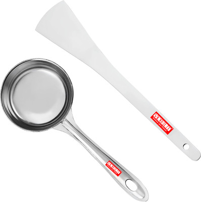 VOELT Dosa making Spoon/Ladle set of 2 Steel Serving Spoon Set(Pack of 2)