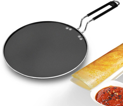 Redific 315 mm non-stick dosa and roti tawa for induction and gas stove Non-Stick Coated Cookware Set(PTFE (Non-stick), 1 - Piece)
