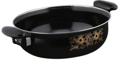 cookpro Non Stick Cast Iron Kadahi Induction & Gas Compatible Dia 26 Cm 3.5L (Black)1Pc Induction Bottom Non-Stick Coated Cookware Set(Cast Iron, 1 - Piece)