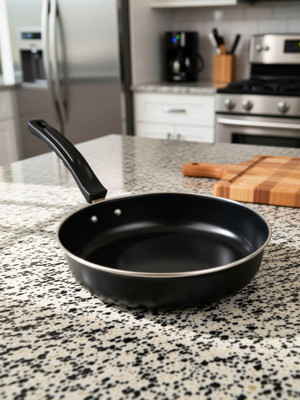 Kashvi kashvi Fry Pan Tawa For Kitchen Induction Cookware Set 22cm Diameter & 1.5L Fry Pan 25 cm diameter 1.5 L capacity(Cast Iron, Non-stick, Induction Bottom)