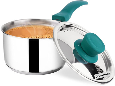 DRUMSTONE Perfect for Daily Cooking & Festive Use – Milk Pan 5 cm diameter with Lid 5 L capacity(Triply, Non-stick, Induction Bottom)
