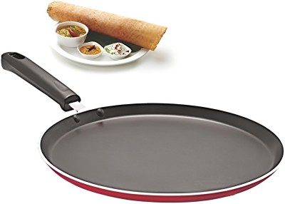 Redific Hichef Non-Stick Dosa Tawa Pan Non Induction 3 Layer Coating 2.6 MM thick 28 CM Non-Stick Coated Cookware Set(PTFE (Non-stick), Aluminium, 1 - Piece)