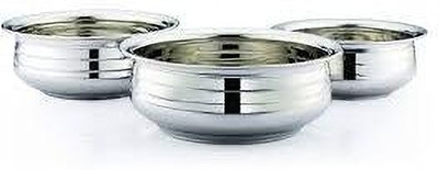 EMINENT TRADERS 3 PCS SET URLI Induction Bottom Cookware Set(Stainless Steel, 1 - Piece)