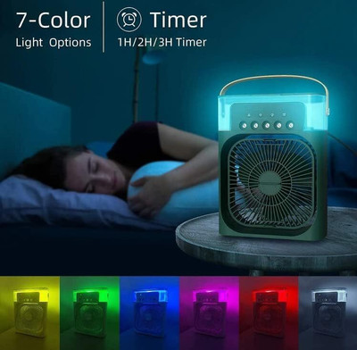 4uonly RRT-BRE-Portable Air FAN BIG Mist Fan With 5 Speed UGI18 RRT-BRE-Portable Air FAN BIG Mist Fan With 5 Speed UGI18 USB Fan(Multicolor)