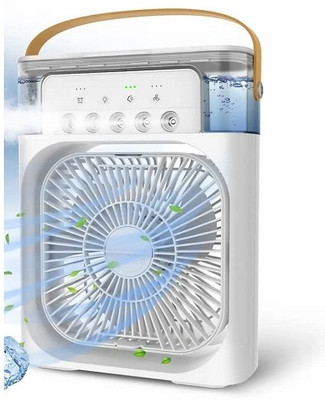 KRITAM Personal Air Cooler Cooling Fan Laptop Cooler(White)
