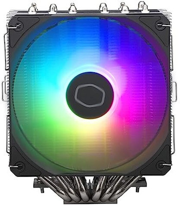 COOLER MASTER Hyper 620S CPU Cooler Dual 120mm Fan | Support Latest AMD & Intel CPU Socket Cooler(Black, Silver)