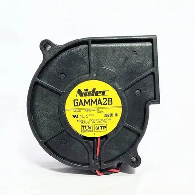 zero defect A35016-16 Hydraulic Bearings Blower Cooling Fan DC 12V 0.41A 4.92W 75mm Cooler(Black)