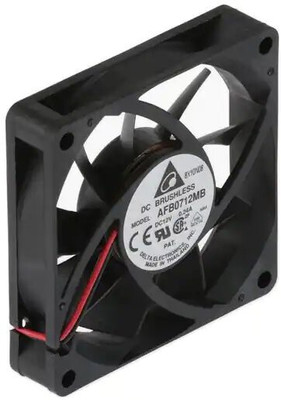 zero defect AFB0712MB 12V 0.24A 70mm Cooler(Black)