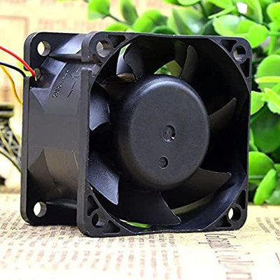 zero defect Nidec V35465-35 Server - Square Fan VA225DC, IB, sq60x60x38, 12V 1.0A Cooler(Black)