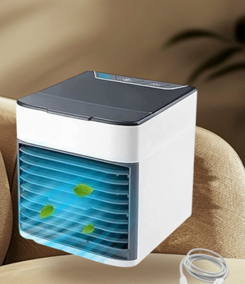 KRITAM AC USB Portable Water Air Cooler With Air Cooler Cooling Fan Laptop Cooler(Multicolor)