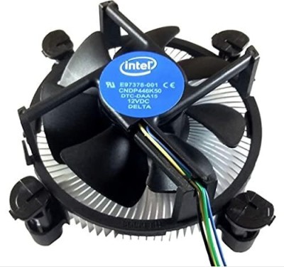 RyzCare Intel i3/i5/i7 LGA1150 CPU Cooler Cooler(Black & Silver)