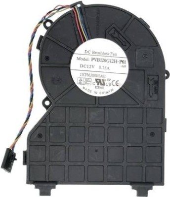 shoptron Cooling Fan DELL OptiPlex 390 790 990 7010 SFF 12v CPU PVB120G12H-P01 13x2.5 cm Cooler(Black)