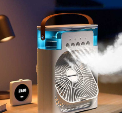 shreemili mini fan Cooling Fan All in one Cooler(whait)