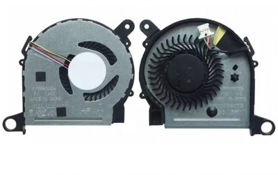 FYONLI Laptop CPU Cooling fan for HP Pavilion X360 13-U, 13T-U, M3-U Series (4PIN) Cooler(Black/Silver)