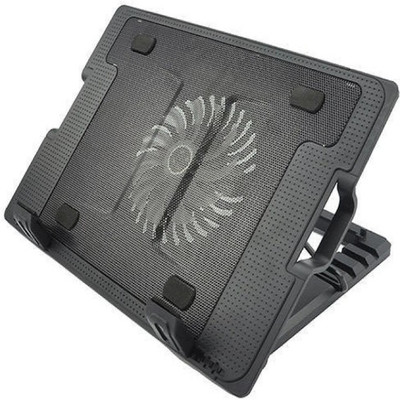 TECHNO C-014 1 Fan Cooling Pad(Black)