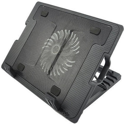 TECHNO T-022 1 Fan Cooling Pad(Black)