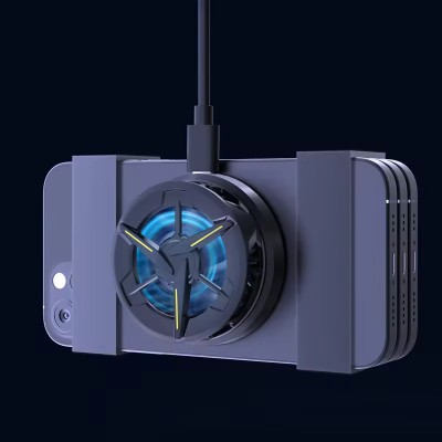 Cubonic X Memo CX01 Magnetic Phone Cooler Radiator Portable 1 Fan Cooling Pad(Black)