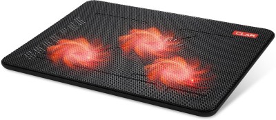 CLAW (Refurbished) Breeze C3 3 Fan Cooling Pad(Red)