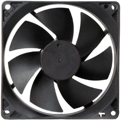 dhruvga CPU Cooling Fan 1600RPM GPU Cooler Fast Heat Fan for Mining/CPU. (0297) 1 Fan Cooling Pad(Black)