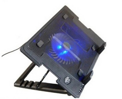 TECHNO 018 1 Fan Cooling Pad(Black)