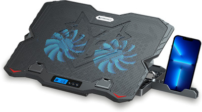 ZEBRONICS Zeb-NC5500D Cooling Pad with Adjustable Height(Black)