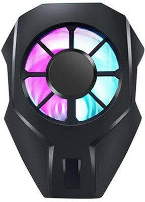 Cubonic L-01 Mobile Radiator Cooling pad For PUBG FREE FIRE 1 Fan Ergonomic Cooling Pad with Adjustable Height(Black)