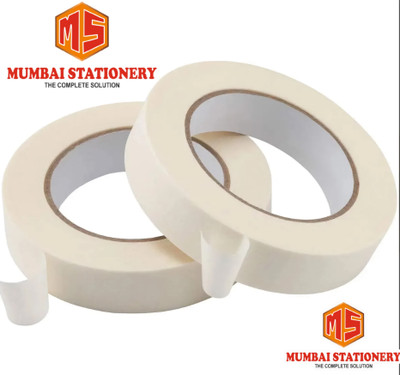 Mumbai stationery transparent large tape (Manual)(White)