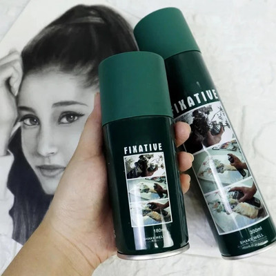 Vivito Sketch Fixative Spray For Drawing 180 ml 11 mm Pastel Medium(Set of 1, fixative spray)
