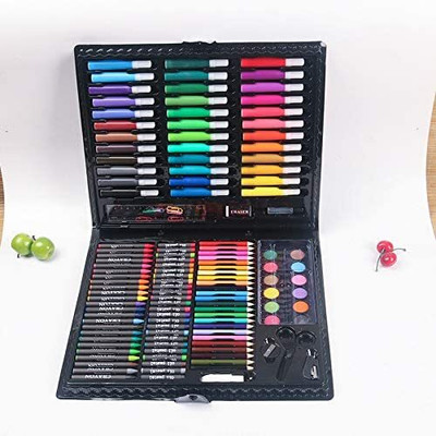 TONY STARK Color set 150 mm For Kids, Art Set for Drawing Painting with Portable Art Box(Set of 150, Black)