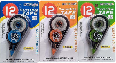 ANAY KATTY MAO 5 mm CORRECTION TAPE(Set of 3, White)